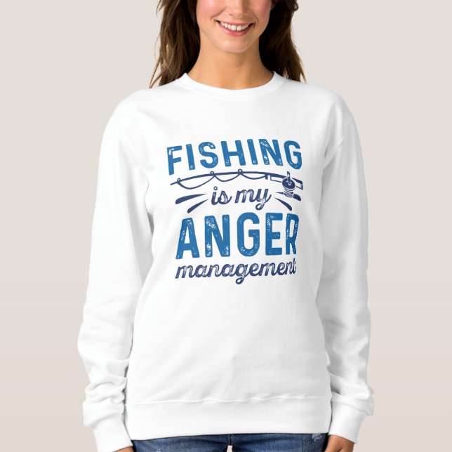 Camiseta Pesca É A Minha Gestão Da Raiva (Frente)
