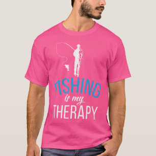Camiseta Pesca É A Minha Terapia Caçando A Pesca