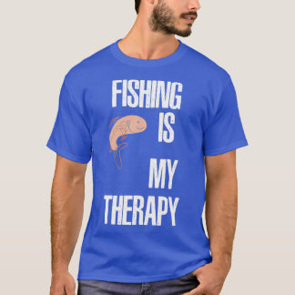 CAMISETA PESCA É A MINHA TERAPIA PESCA