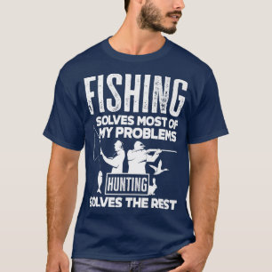 Camiseta Pesca E Caça À Pesca Engraçada De Pescadores