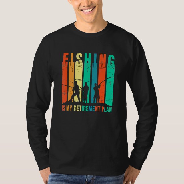 Camiseta Pesca É Meu Plano De Reforma Pescar (Frente)