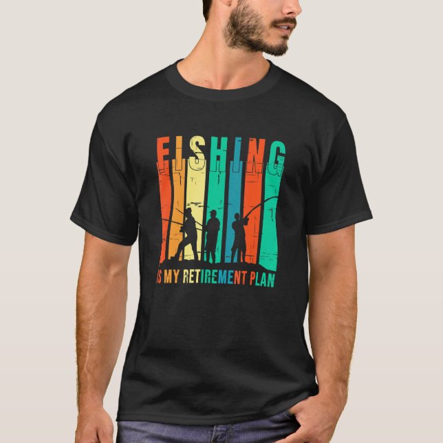 Camiseta Pesca É Meu Plano De Reforma Pescar (Frente)