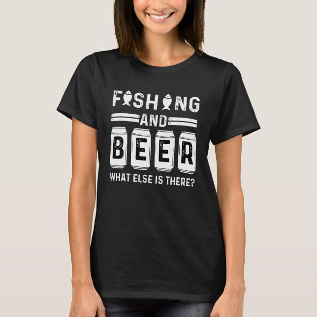 Camiseta Pesca E Pescadores De Cerveja (Frente)