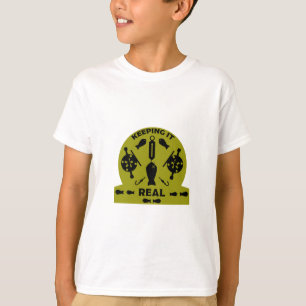 Camiseta Pesca em rio selvagem