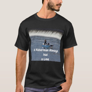 Camiseta Pesca Engraçada