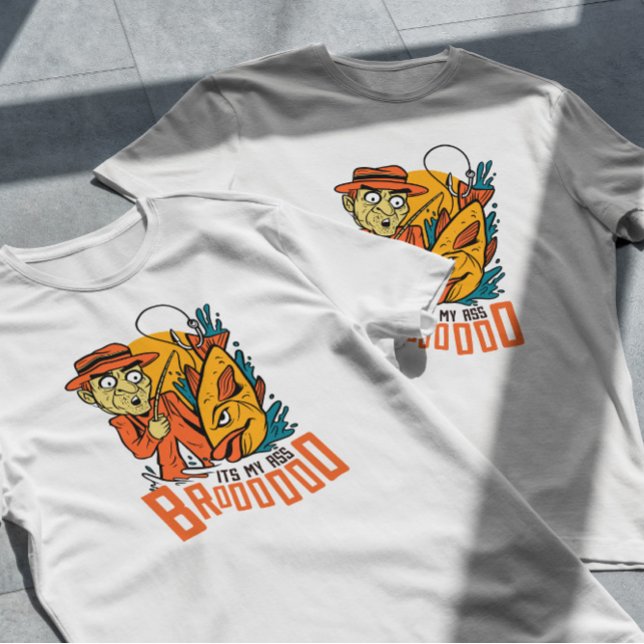 Camiseta Pesca Engraçada (Criador carregado)