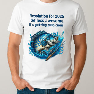 Camiseta pesca engraçada do pai legal da bobina