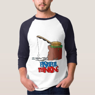 Camiseta Pesca Engraçada E Engraçada