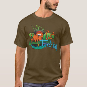 Camiseta Pesca Engraçada - Pesca De Gato