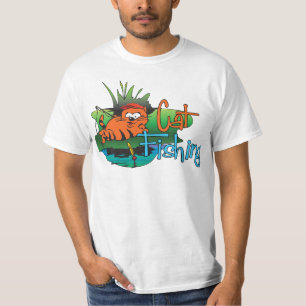 Camiseta Pesca Engraçada - Pesca De Gato
