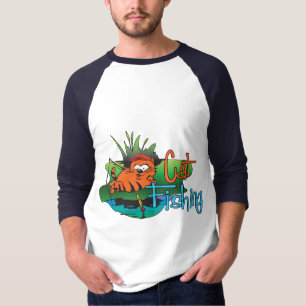 Camiseta Pesca Engraçada - Pesca De Gato