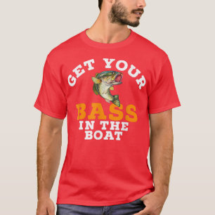 Camiseta Pesca Engraçada Traga Seu Baixo No Tee11 De Peixe