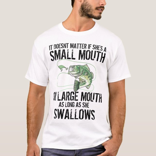 Camiseta Pesca Engraçado (Frente)