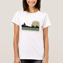 Camiseta Pesca engraçado dizendo