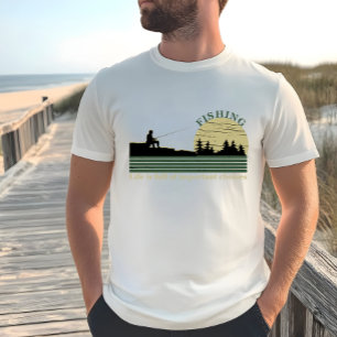 Camiseta Pesca engraçado dizendo