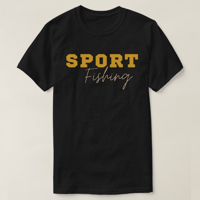 Camiseta Pesca Esportiva (Frente do Design)
