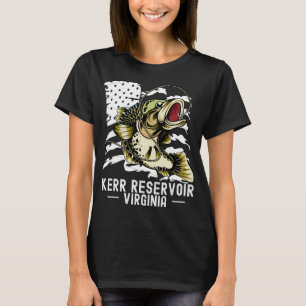 Camiseta Pesca esportiva de robalo Kerr Reservoir 
