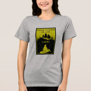 Camiseta Pesca Favorita Do Lago Kayak E Do Rio