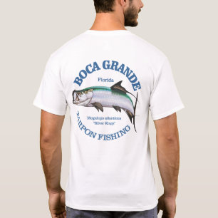 Camiseta Pesca grandioso do tarpão de Boca