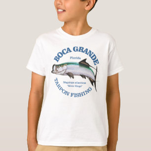 Camiseta Pesca grandioso do tarpão de Boca