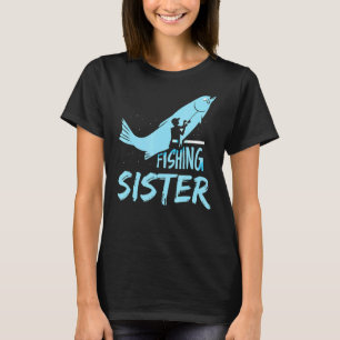 Camiseta Pesca Irmã Fisher Peixe Hobby