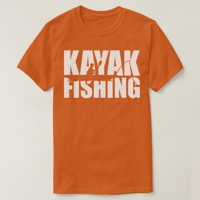 Camiseta Pesca Kayak (Frente do Design)