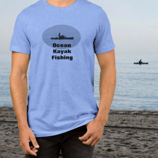 Camiseta Pesca Kayak Silhouette Ocean Kayaking