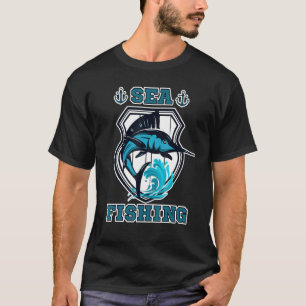 Camiseta Pesca Marítima Pescador Pescadores