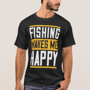 Camiseta Pesca me deixa feliz