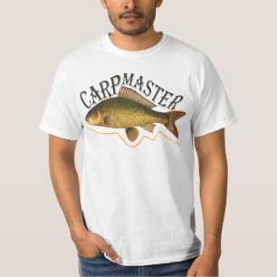 Camiseta Pesca-mestre da carpa