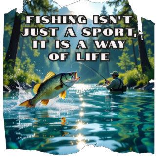 Camiseta Pesca moderna é um modo de vida