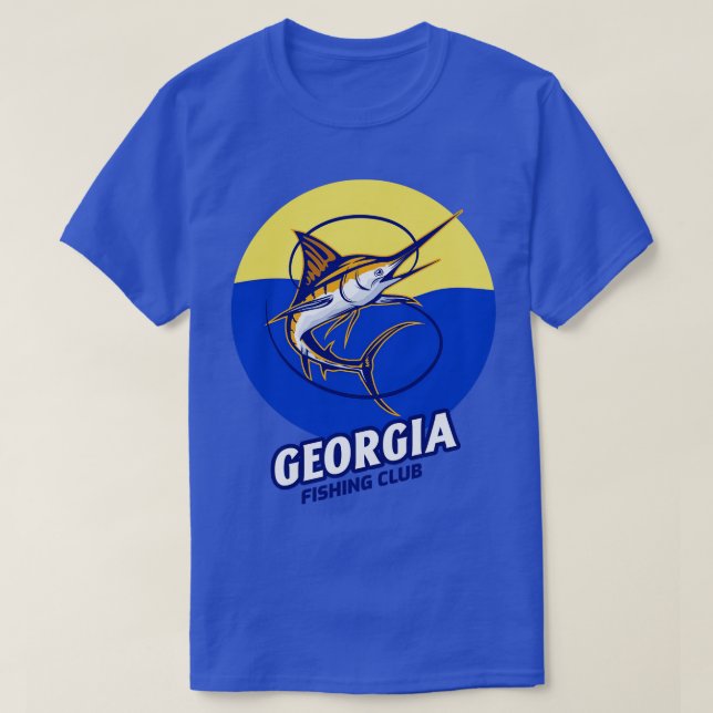 Camiseta Pesca na Geórgia (Frente do Design)