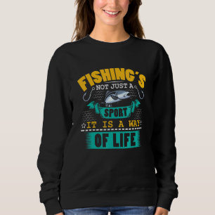 Camiseta Pesca Não É Apenas Um Esporte