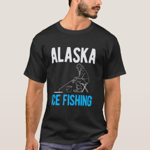 Camiseta Pesca no Gelo no Alasca