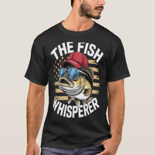 Camiseta Pesca no Gelo Vintage Divertida Pesca no Lago Pesc