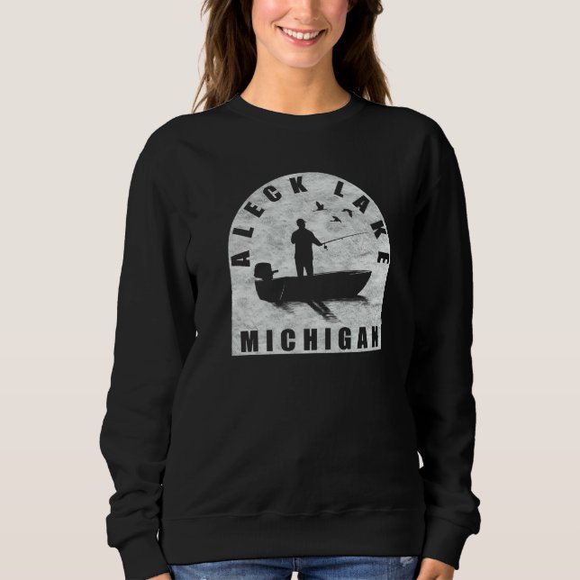 Camiseta Pesca no Lago Aleck Michigan   (Frente)