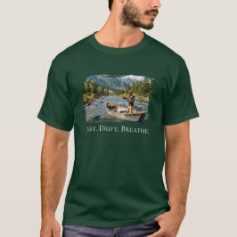 Camiseta Pesca no Rio Yellowstone