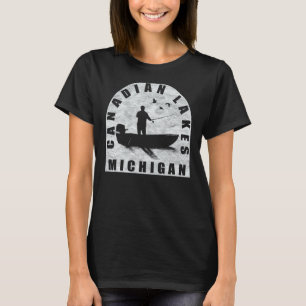 Camiseta Pesca nos Lagos Canadenses Michigan