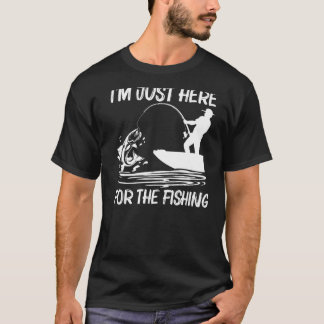 Camiseta Pesca Para Homens Mulheres Pescador Isca Viagem De