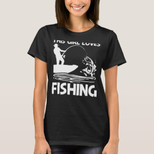 Camiseta Pesca Para Meninas Crianças Pescador De Barcos-Isc