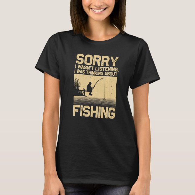 Camiseta Pesca Para Mulheres Policiais (Frente)