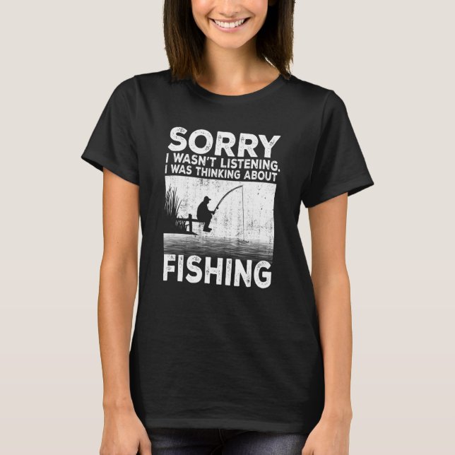 Camiseta Pesca Para Mulheres Policiais (Frente)