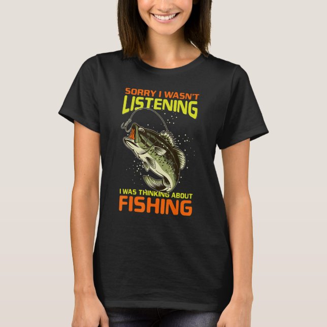 Camiseta Pesca Para Mulheres Policiais (Frente)