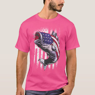 Camiseta Pesca Para Pescadores Do Sexo Masculino