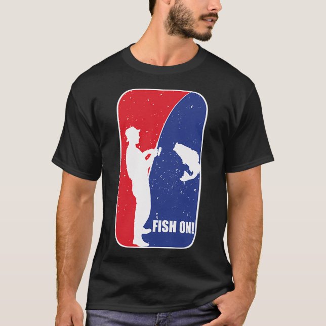 Camiseta Pesca - pegue um peixe! (Frente)