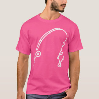 Camiseta Pesca Peixes Capturas Peixes Lago Rod Angler Pesca