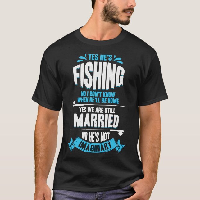 Camiseta Pesca Pescador Esposa (Frente)