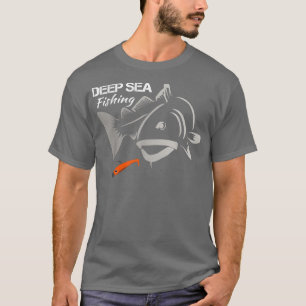 Camiseta Pesca Profunda, Pai Legal De Enguias, Truta De Sob