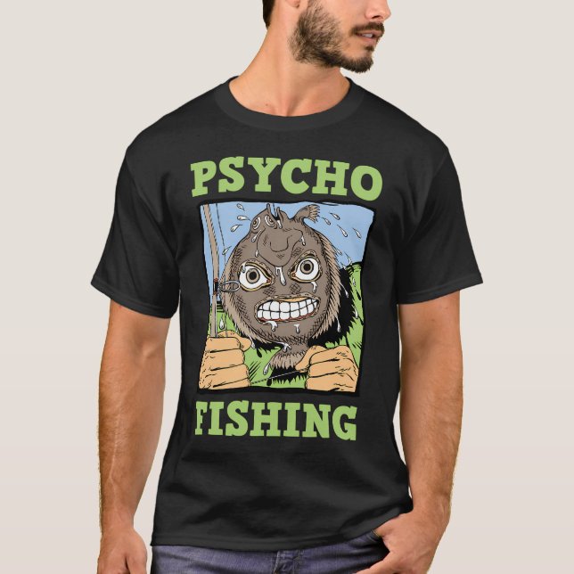 Camiseta Pesca Psico (Frente)