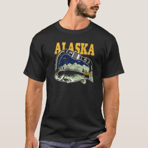 Camiseta Pesca Retro Carabiner Alaska